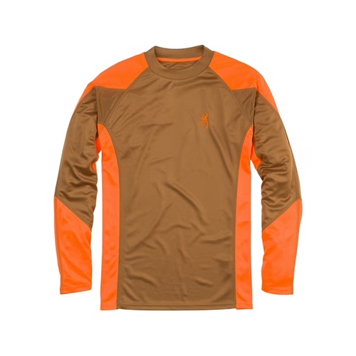 Browning NTS Upland Shirt Blaze and Tan