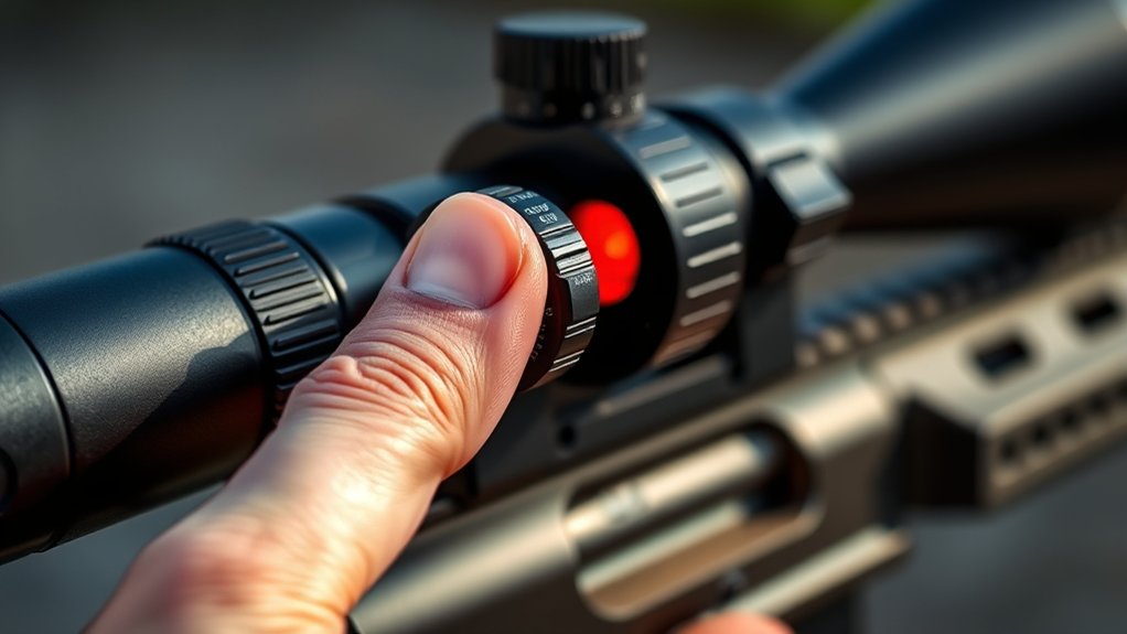 adjust aim fire record