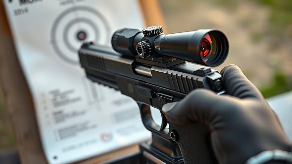 calculate moa for precise zeroing
