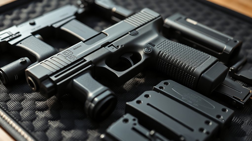 compatible external glock components