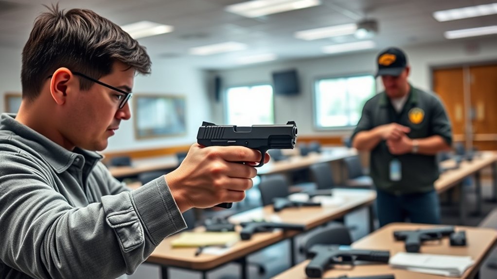 eight hour firearms training