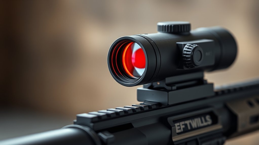 enclosed protected aiming system