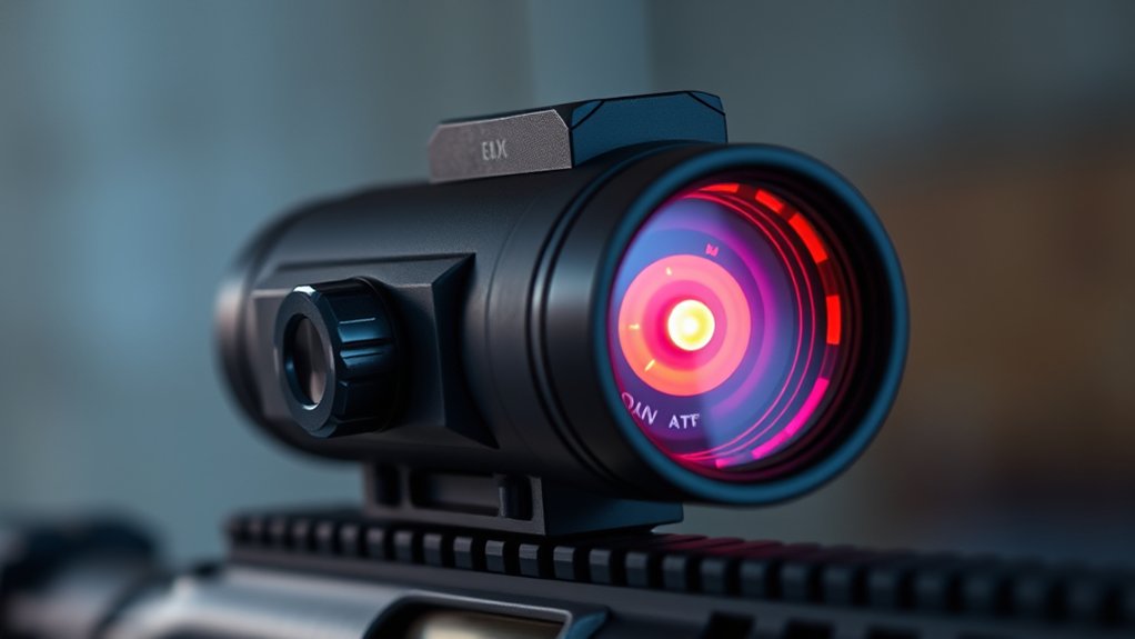 enhanced optical reticle clarity