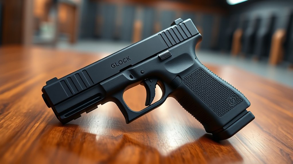 full automatic 9mm pistol