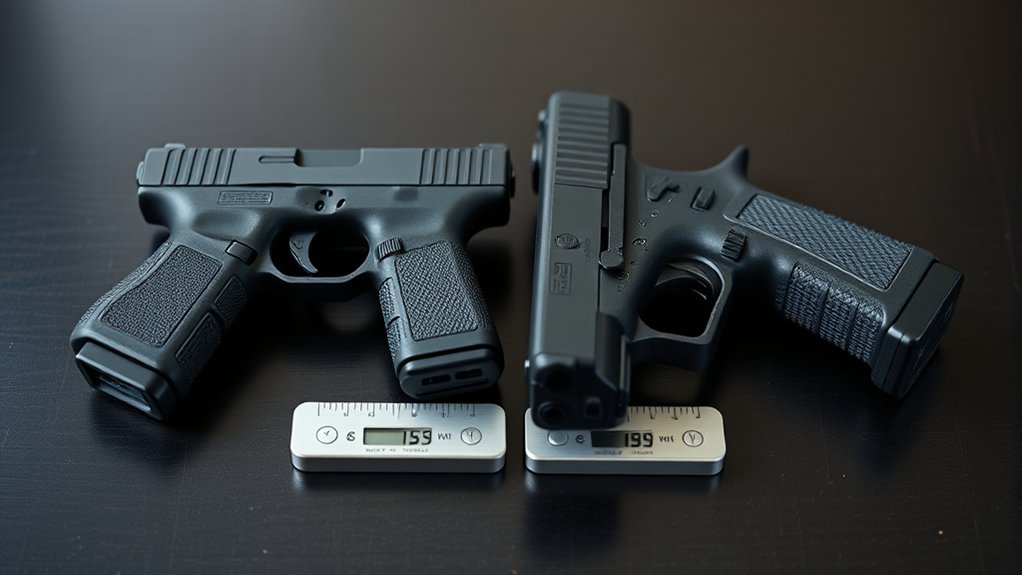 glock 17 slightly heavier