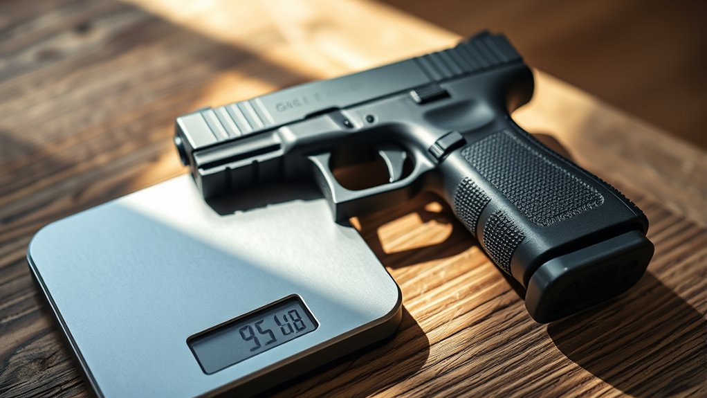 glock 17 weight consistency