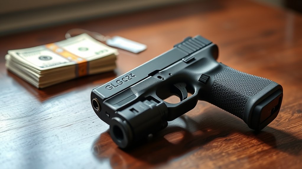 glock 23 price range