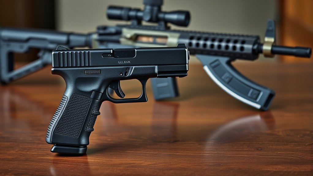 glock focuses on pistols