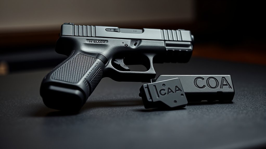 glock models for coa