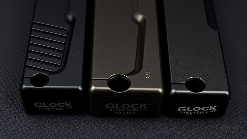 glock slide identification features