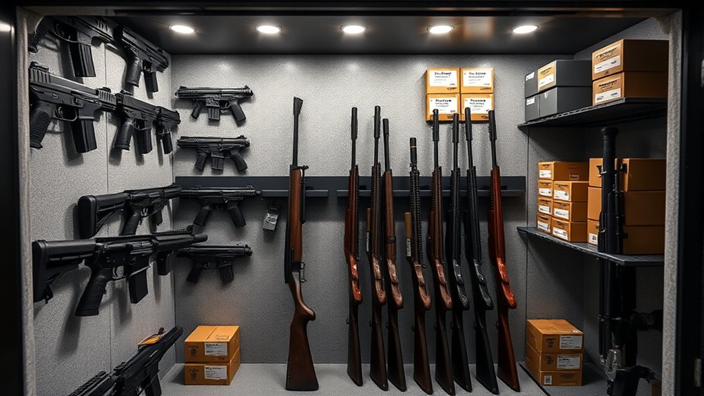 gun safe organization tips