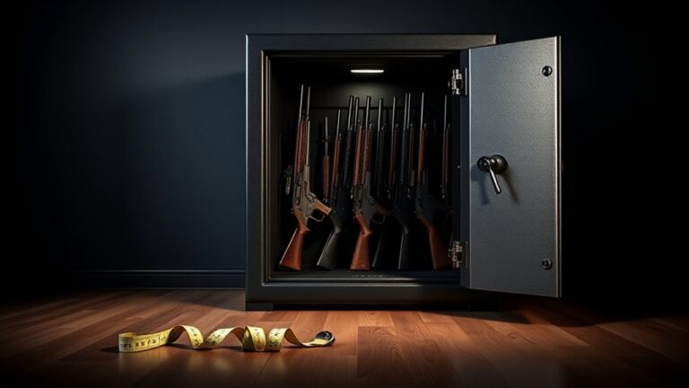 gun safe weight details