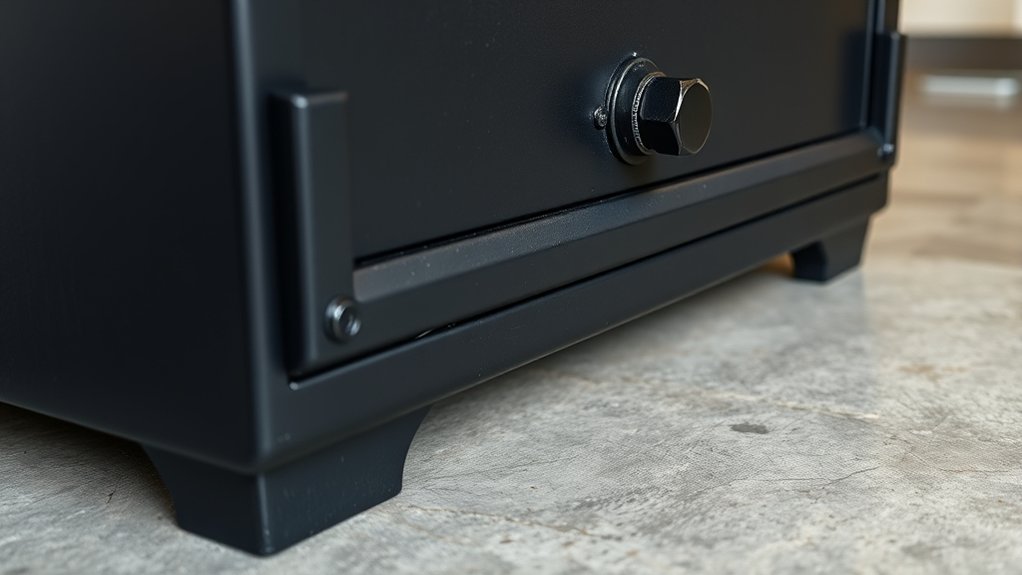 heavier safes offer durability