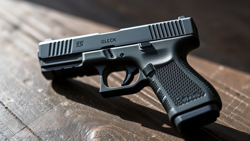 hybrid compact pistol design