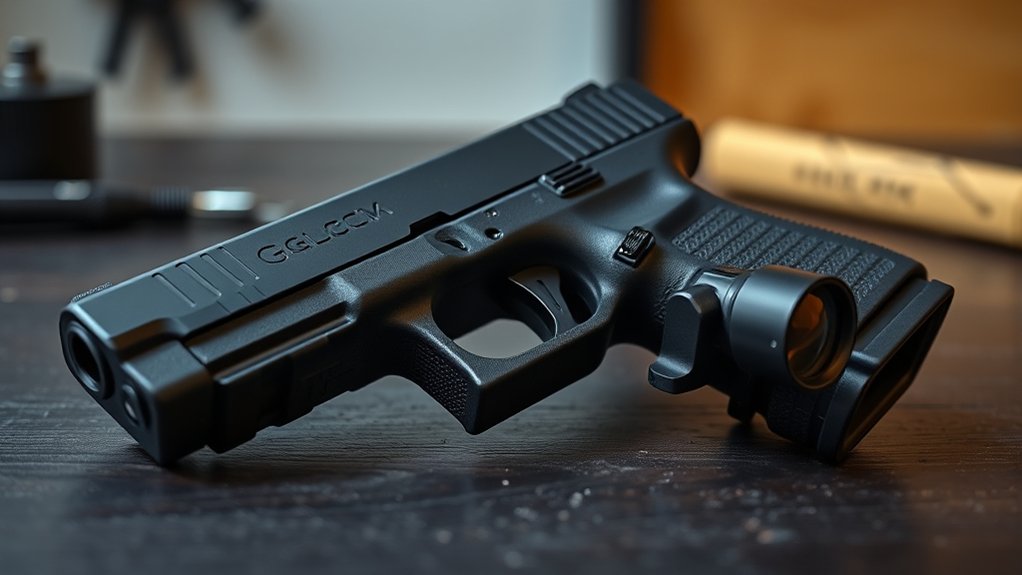 install optics securely properly