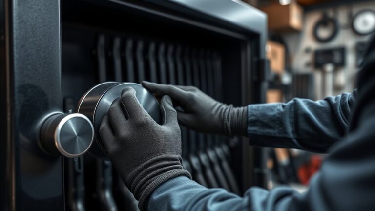 locksmiths opening gun safes