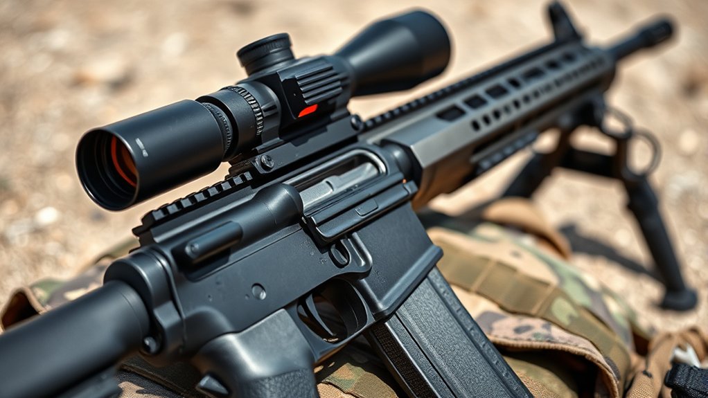 military red dot sights