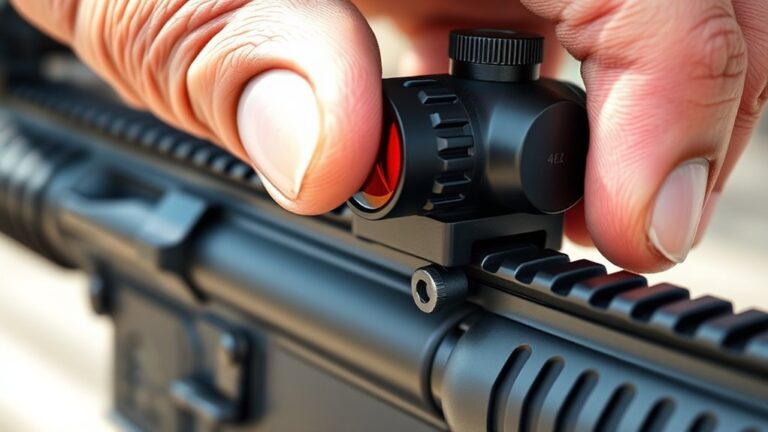 mounting red dot sight