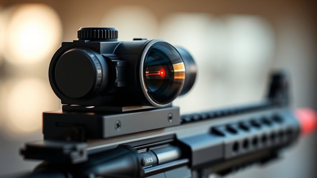 optical reticle alignment technology