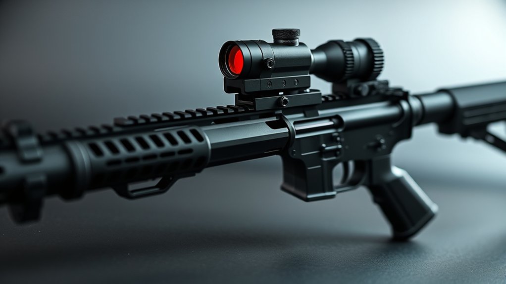 optimal ar 15 red dot placement