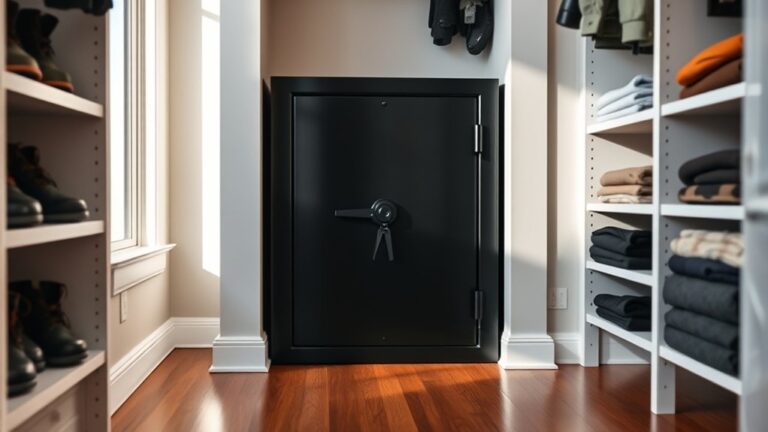 optimal gun safe placement