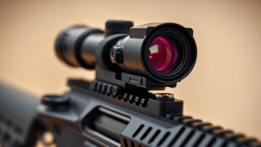 optimal red dot magnifier setup
