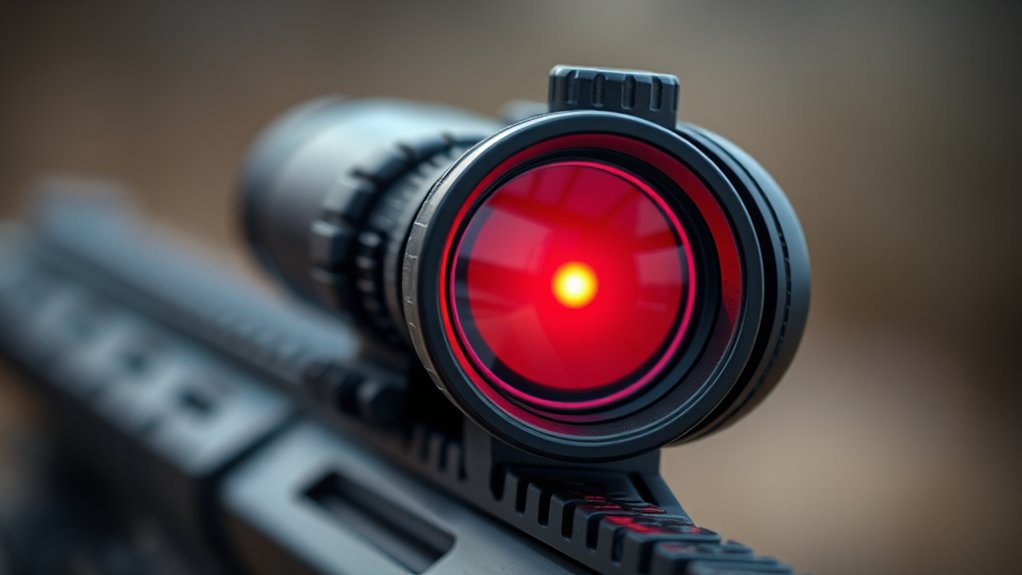 parallax free reticle stability