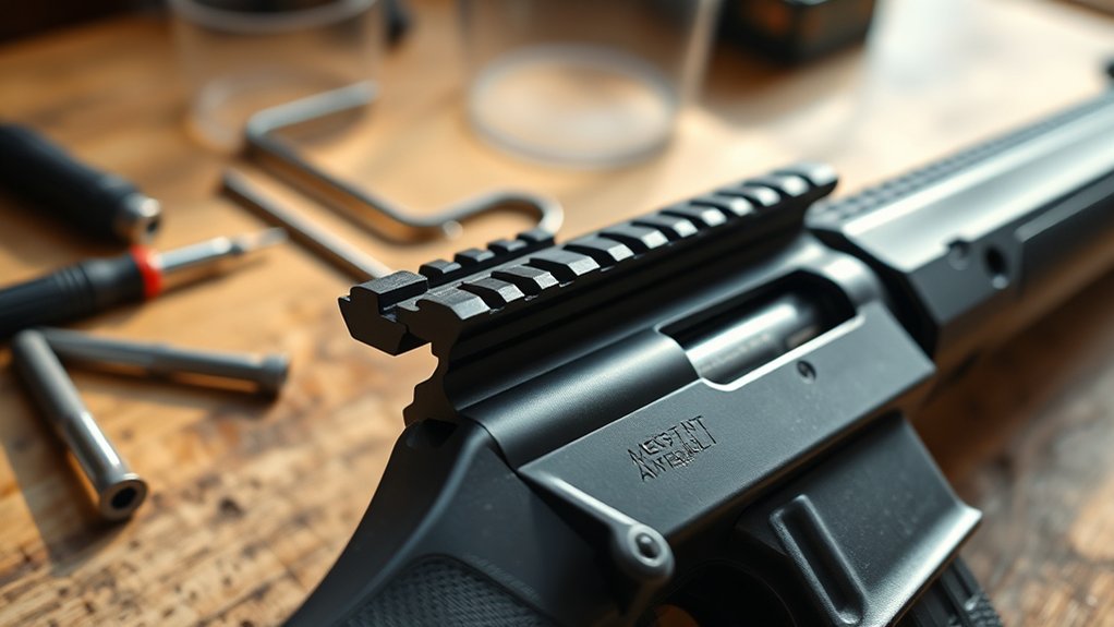 prepare firearm and tools