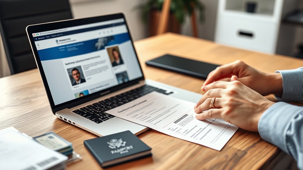prepare organize verify documents