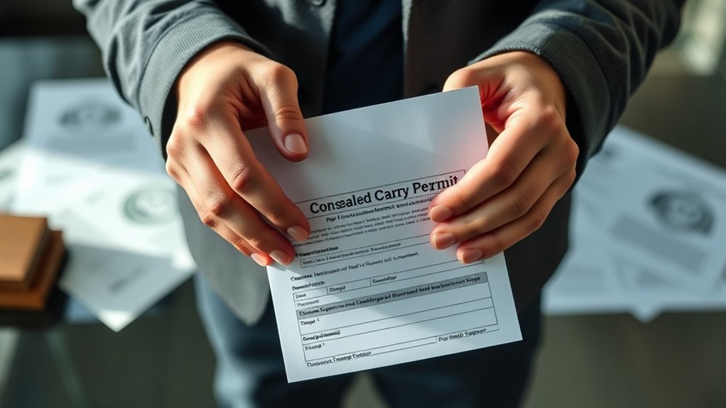 protective order license requirements