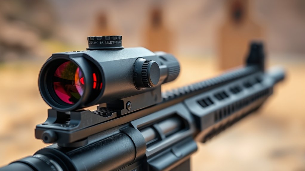 red dot sight co witness