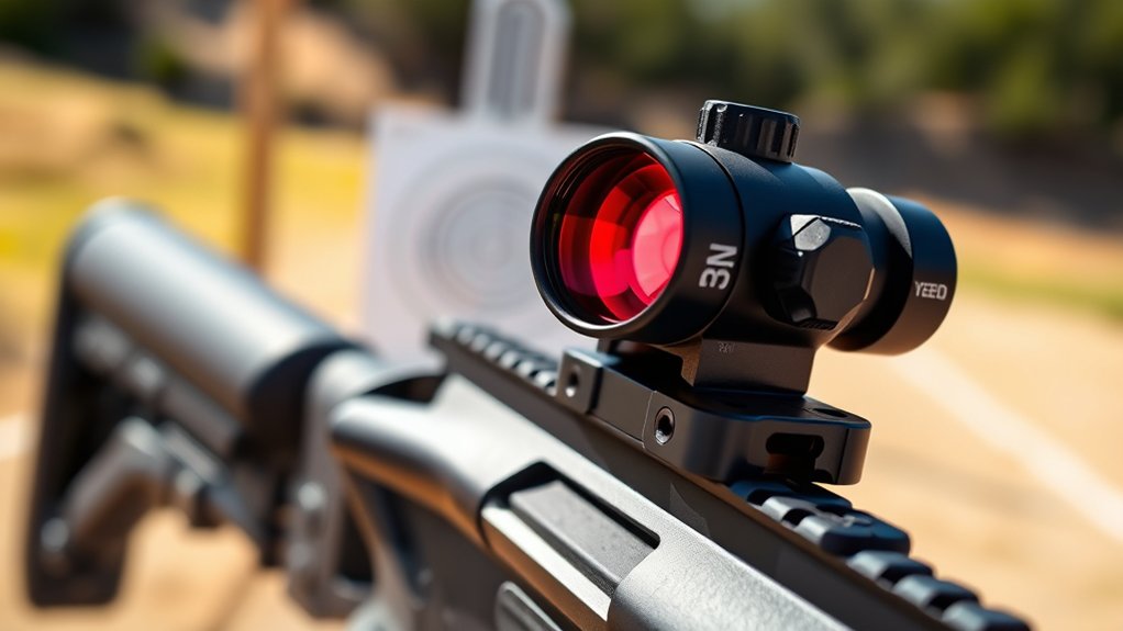 red dot sight zeroing