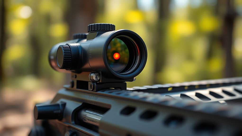 red dot sights improve accuracy