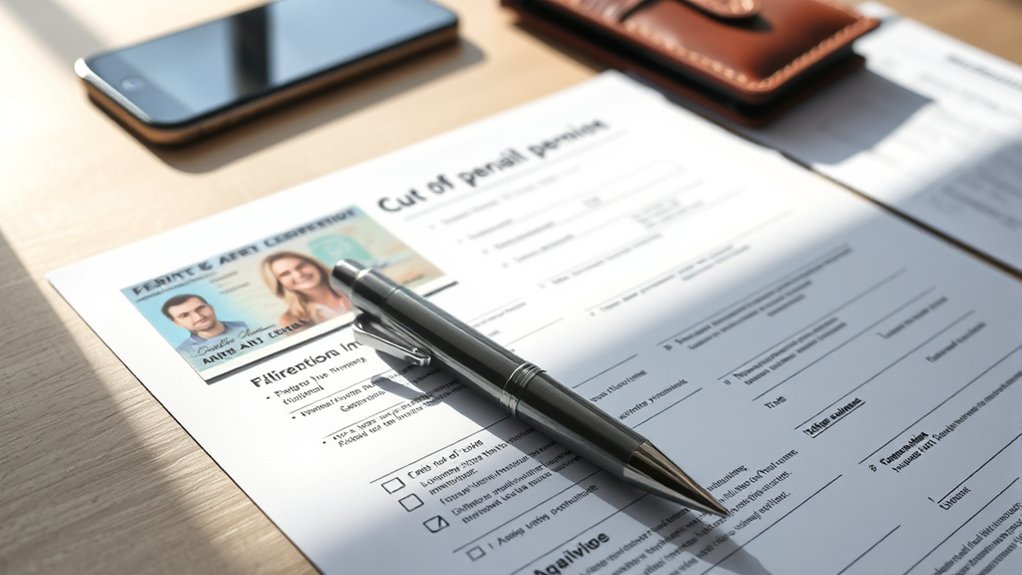 required documents for permit