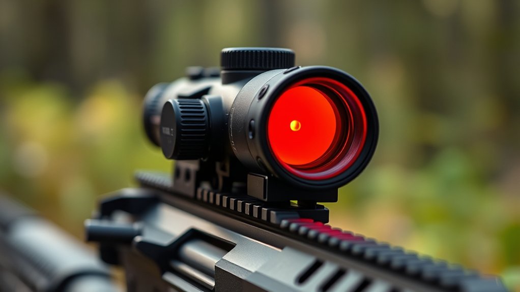 reticle size and precision