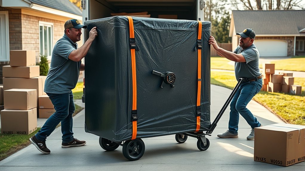 safe moving step by step