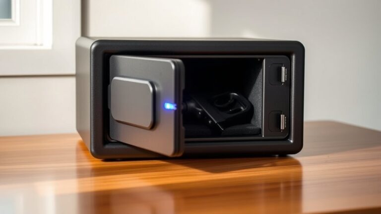 secure biometric firearm storage