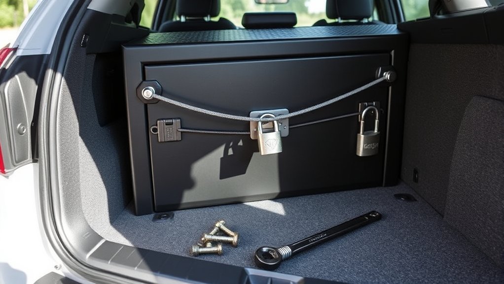 secure bolt cable deterrent
