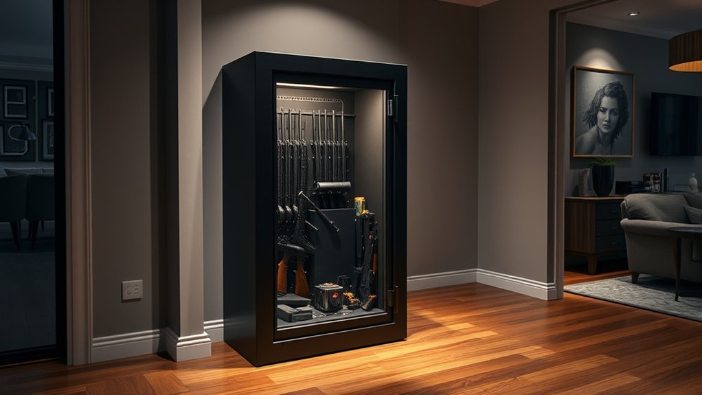secure durable gun safes
