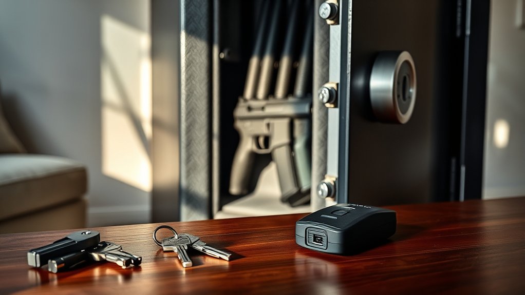 secure firearm storage methods