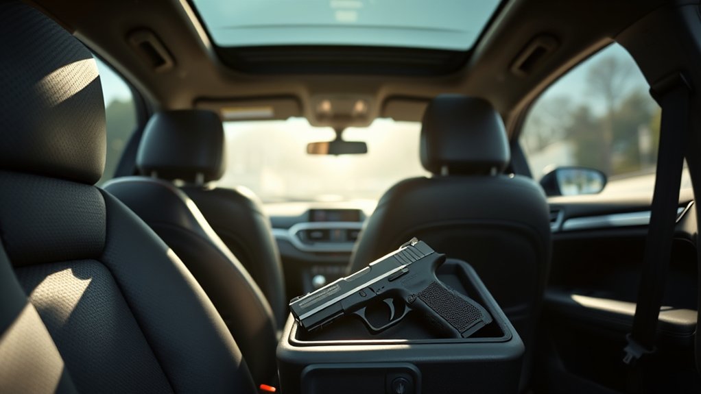 secure locked unloaded concealed