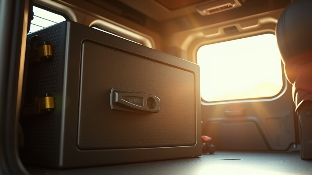 secure your vehicle firearms
