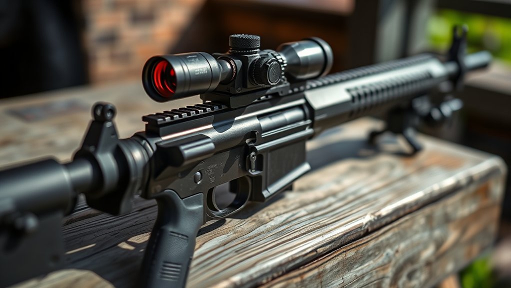 sights influence target acquisition