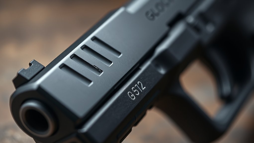 slide markings and pins