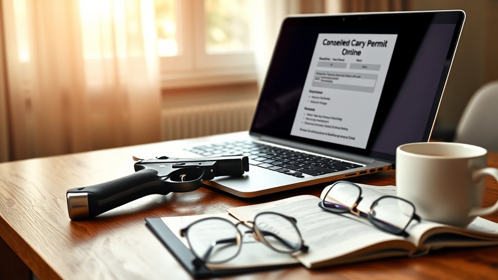state dependent online permit requirements