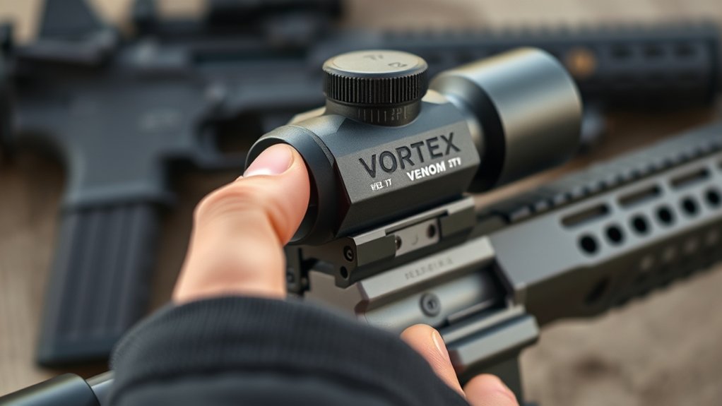 troubleshoot unresponsive sight buttons