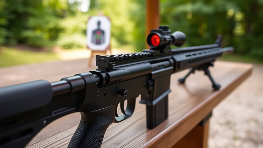 using red dot sights