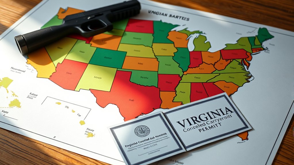 virginia permit recognized states