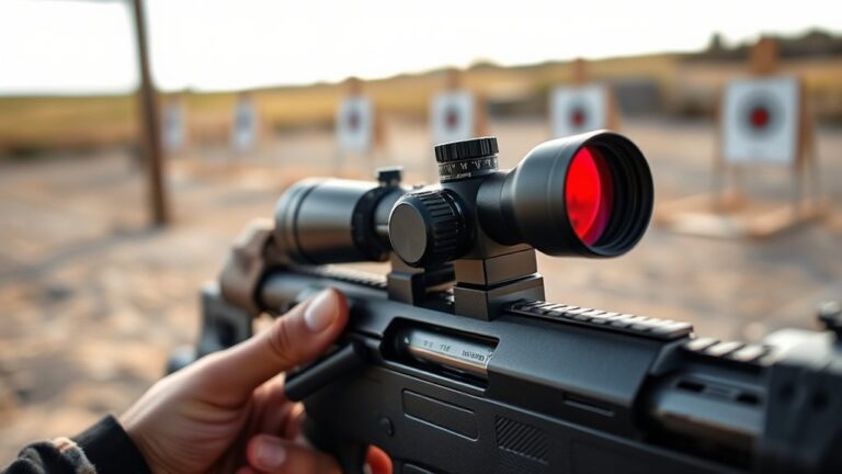 zeroing red dot sight