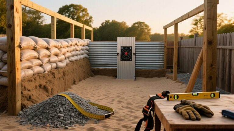 backyard shooting range construction